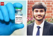 corona-vaccine-banswara- prasang sarafa went-to-jaipur-for-corona-vaccine-trial-read