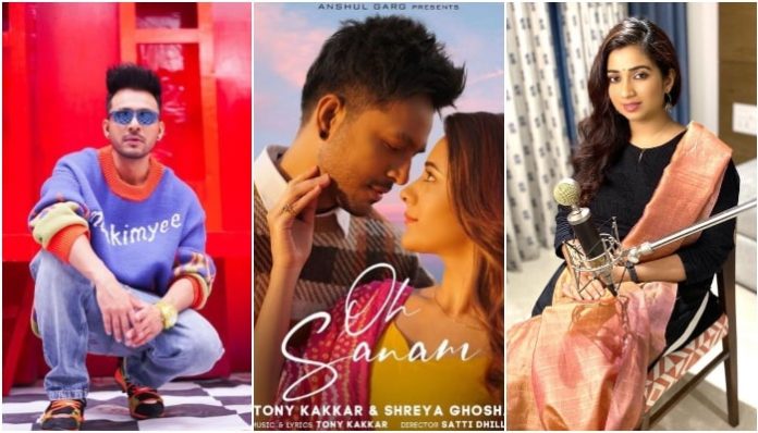 bollywood-watch-video-shreya-ghoshal-and-tony-kakkar -romantic-oh-sanam-release-on-youtube-news-updates
